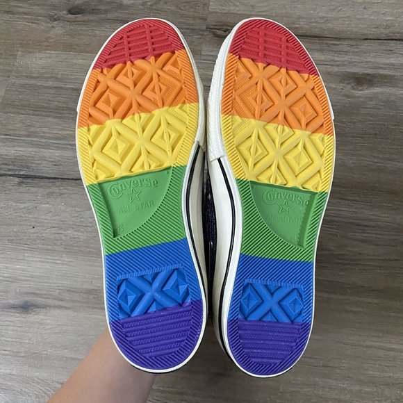 Converse x Miley Cyrus Chuck Taylor All Star 70 Hi Rainbow Women’s Size 8 - Picture 10 of 14